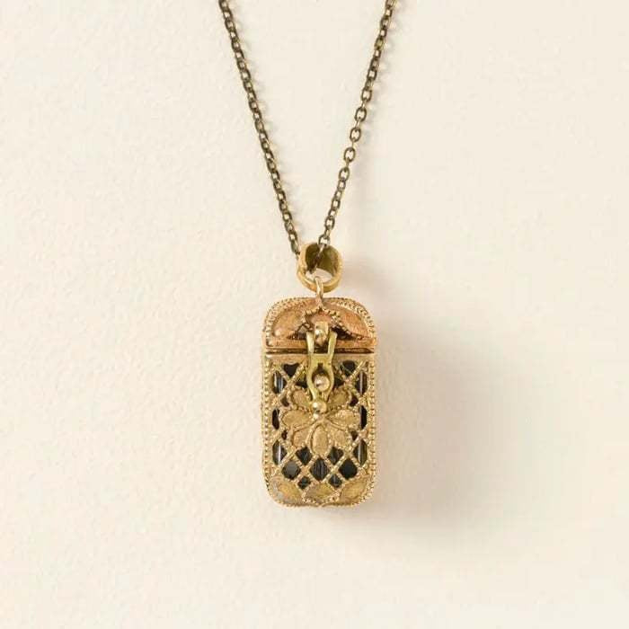 Mini Tarot Deck Necklace - Travel Talisman & Manifestation Jewelry