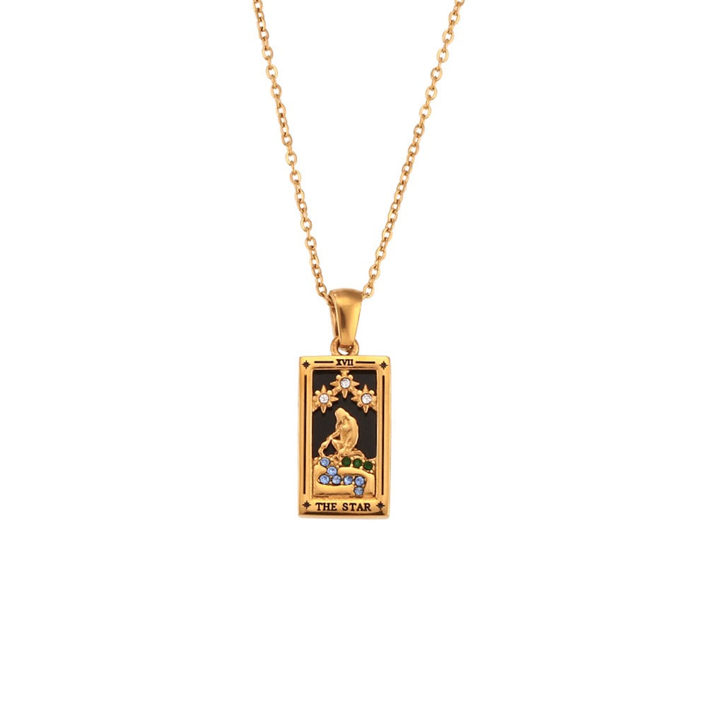 Tarot Talisman Necklace - Good Luck & Manifestation Jewelry