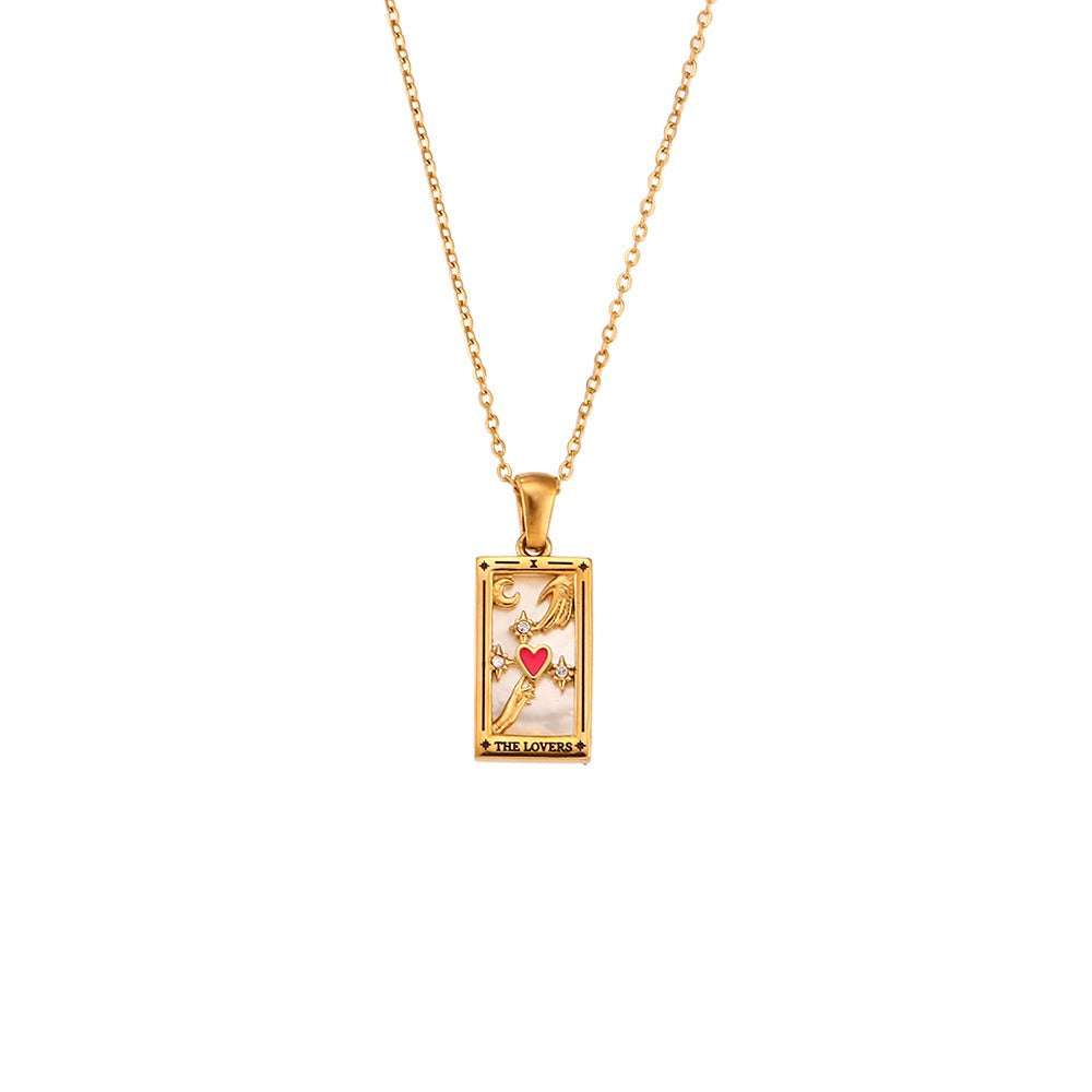 Tarot Talisman Necklace - Good Luck & Manifestation Jewelry