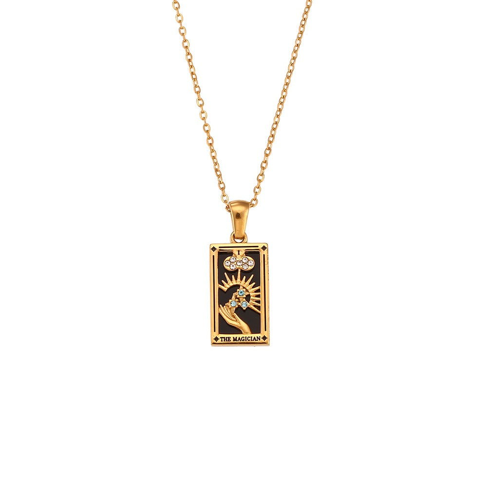 Tarot Talisman Necklace - Good Luck & Manifestation Jewelry