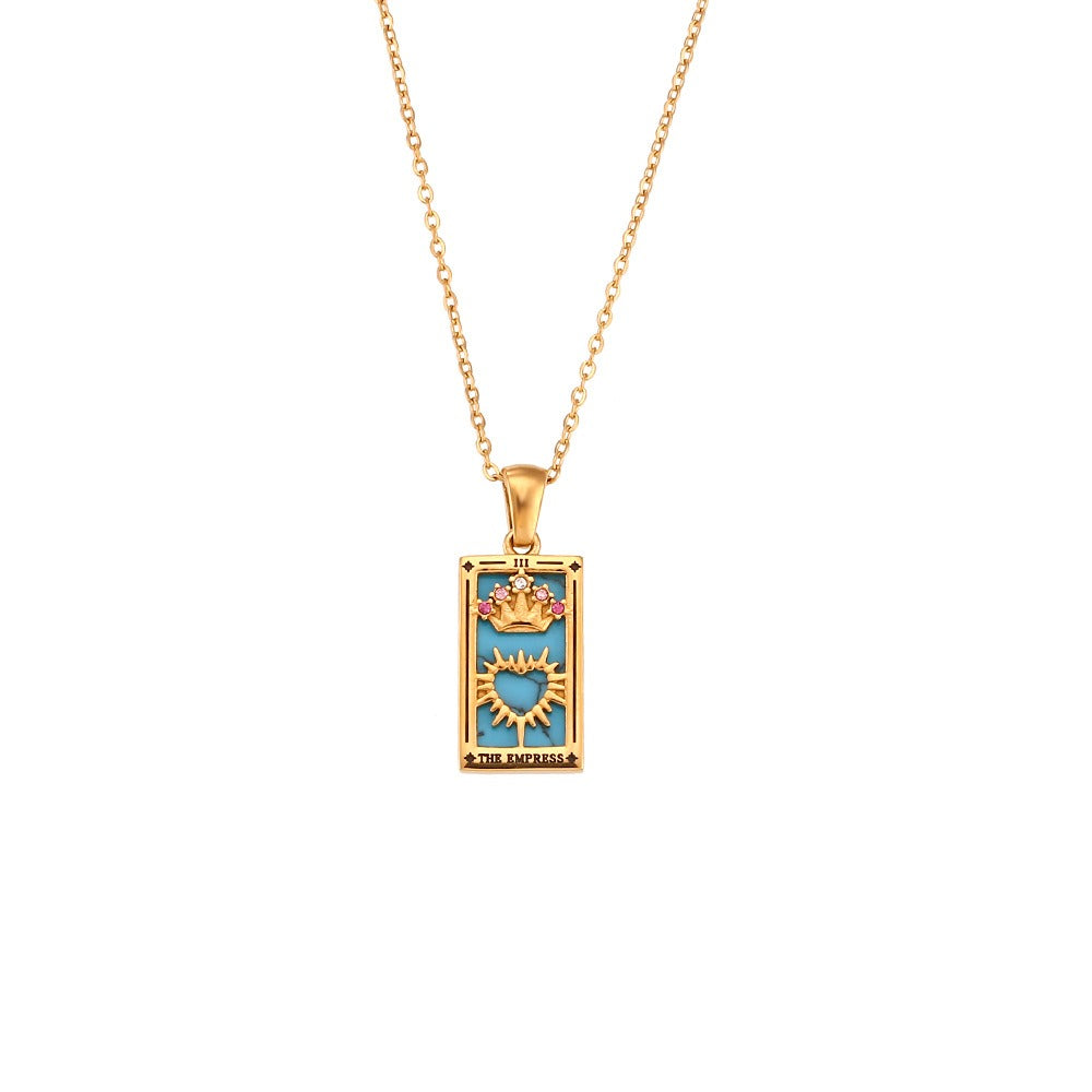 Tarot Talisman Necklace - Good Luck & Manifestation Jewelry