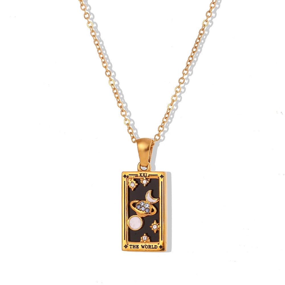 Tarot Talisman Necklace - Good Luck & Manifestation Jewelry