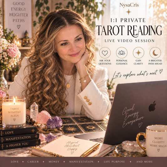 Private 1:1 Tarot Reading Online | Live Tarot Session